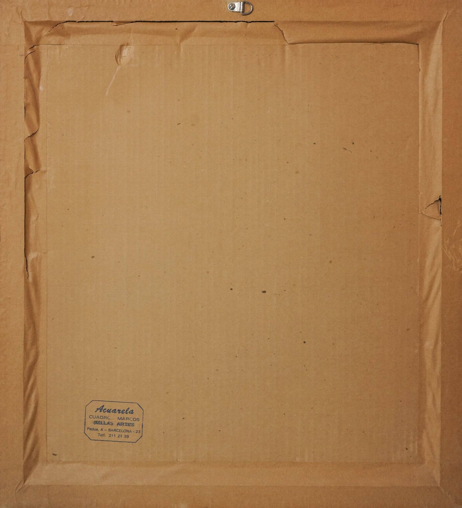 Two Framed Studies of Fishing Boats - Signed Bosch