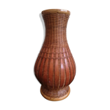 Rattan vase