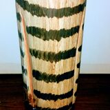 Sculture léopard bois type asiatique ancienne