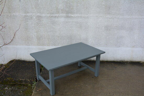 Dark grey coffee table