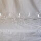 Set of 5 antique crystal glasses