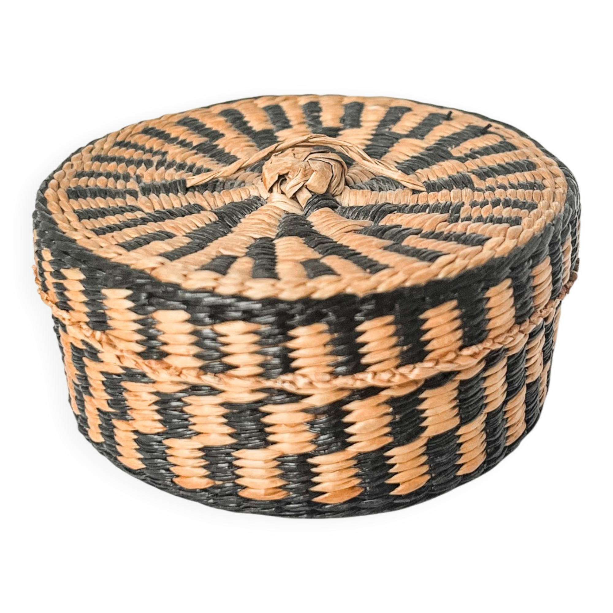"Agaseke" box from Rwanda, Royal and Symbolic Art Weaving