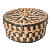 "Agaseke" box from Rwanda, Royal and Symbolic Art Weaving