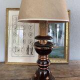 Russian lamp and paper lampshade, 1960