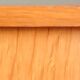Nightstand in golden oak veneer. Around 1970.