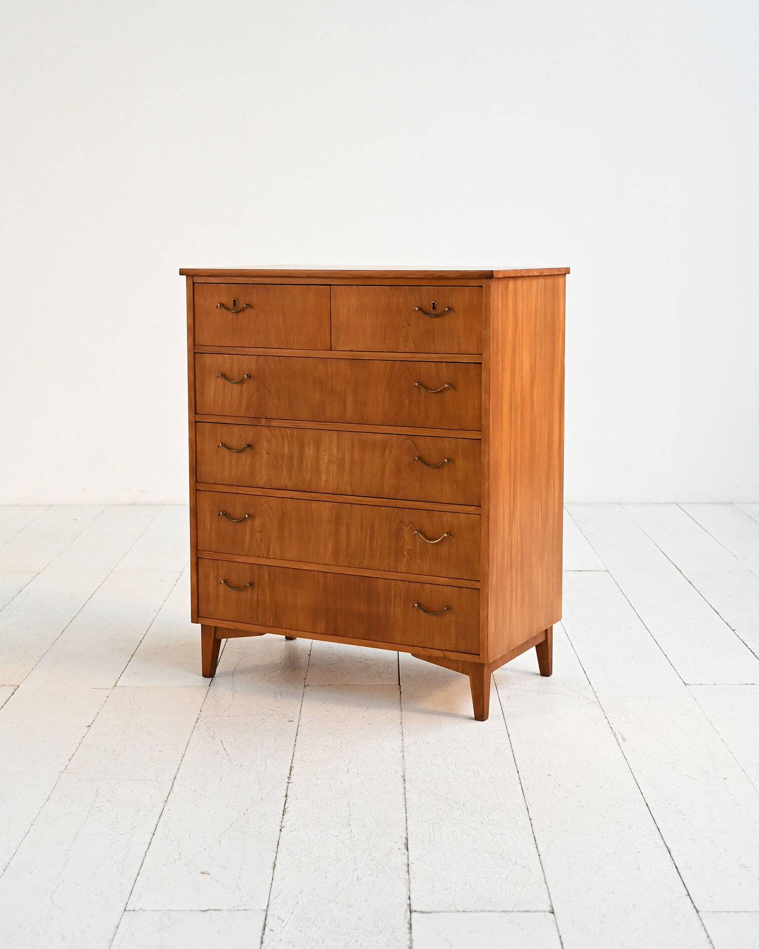Scandinavian teak chest of drawers, 1960s