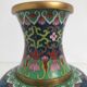 Ceramic vase with vintage pattern
