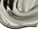 Tableware, silver-plated metal bread basket, 20th century