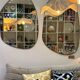 Big organic mirror dune - black