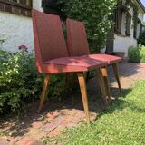 Pair of vintage chairs/compass feet