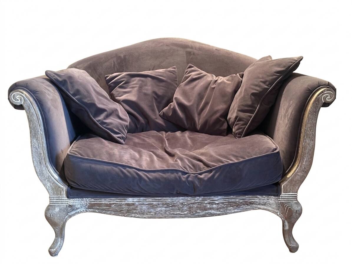 Large armchair in the style of a sofa