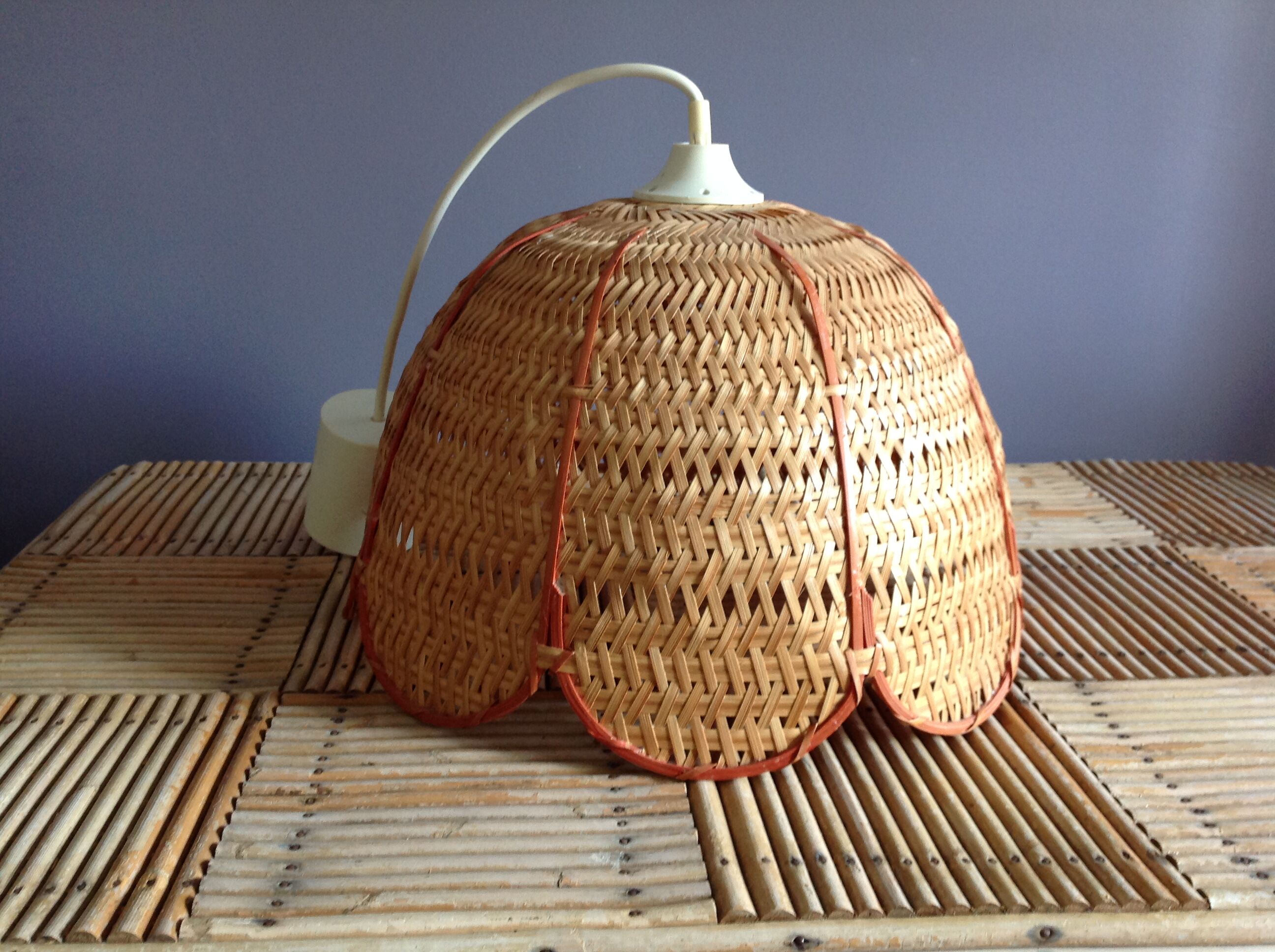 Flower rattan hanging