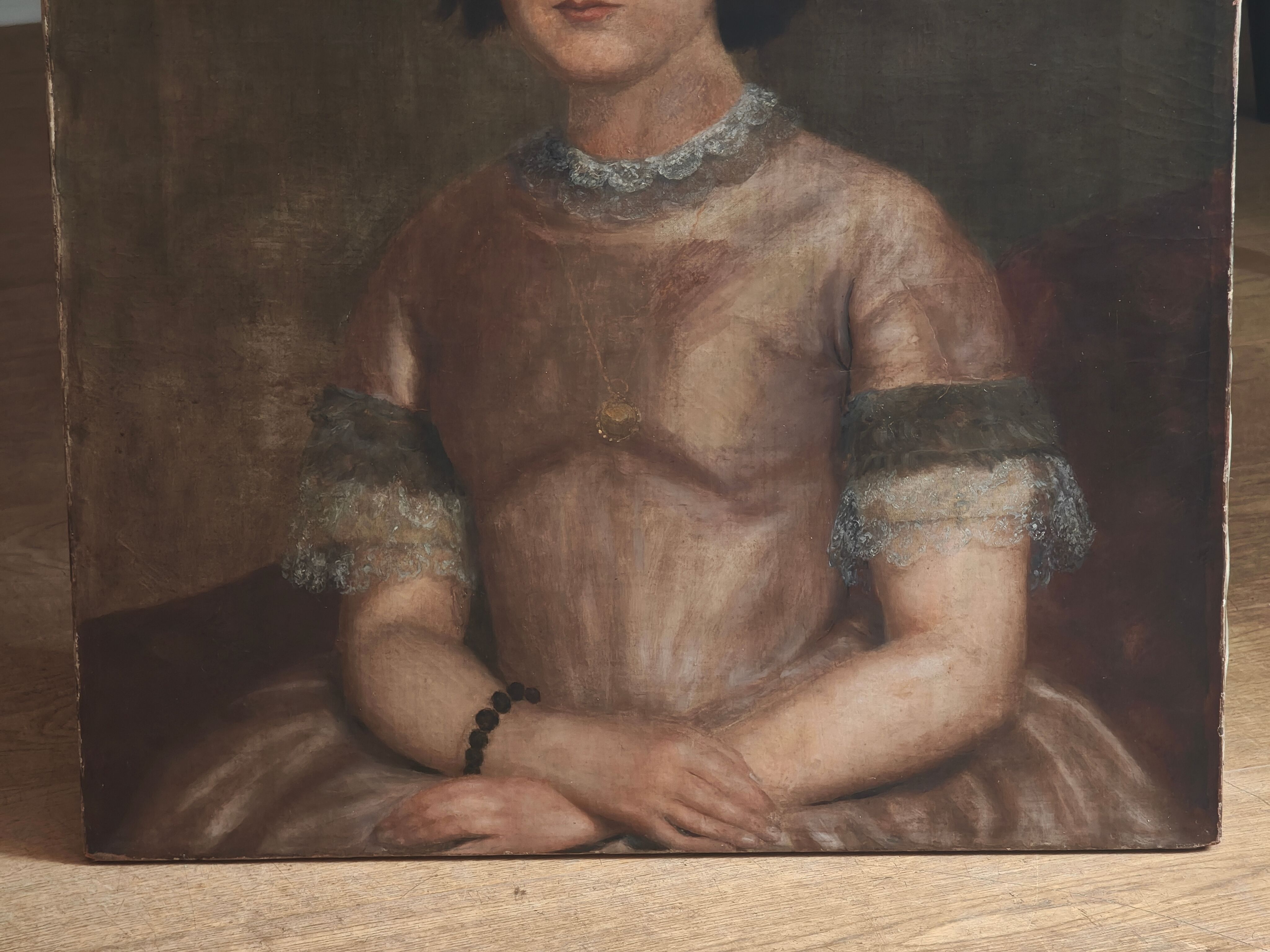 ancient portrait painting,