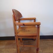 Fauteuil Rainer Daumiller en pin huilé