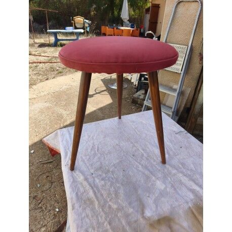 Tabouret Tacke Hocker vintage allemand année 50