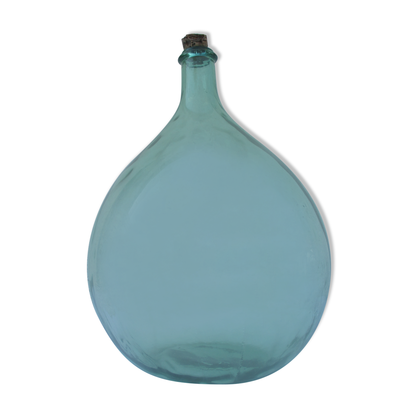 Dame jeanne bottled glass bubbled 15.5 litres