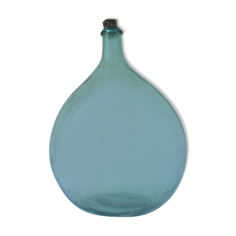 Dame jeanne bottled glass bubbled 15.5 litres