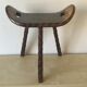 Brutalist tripod stool