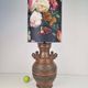 Vintage Fat Lava Ceramic Floor Lamp from Jasba, West-Germany, 1970s