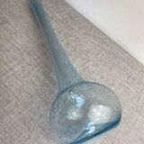 Biot bubble glass soliflore vase