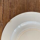 Fauvette plate, Gien x3