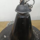 Metal industrial enamelled lamp