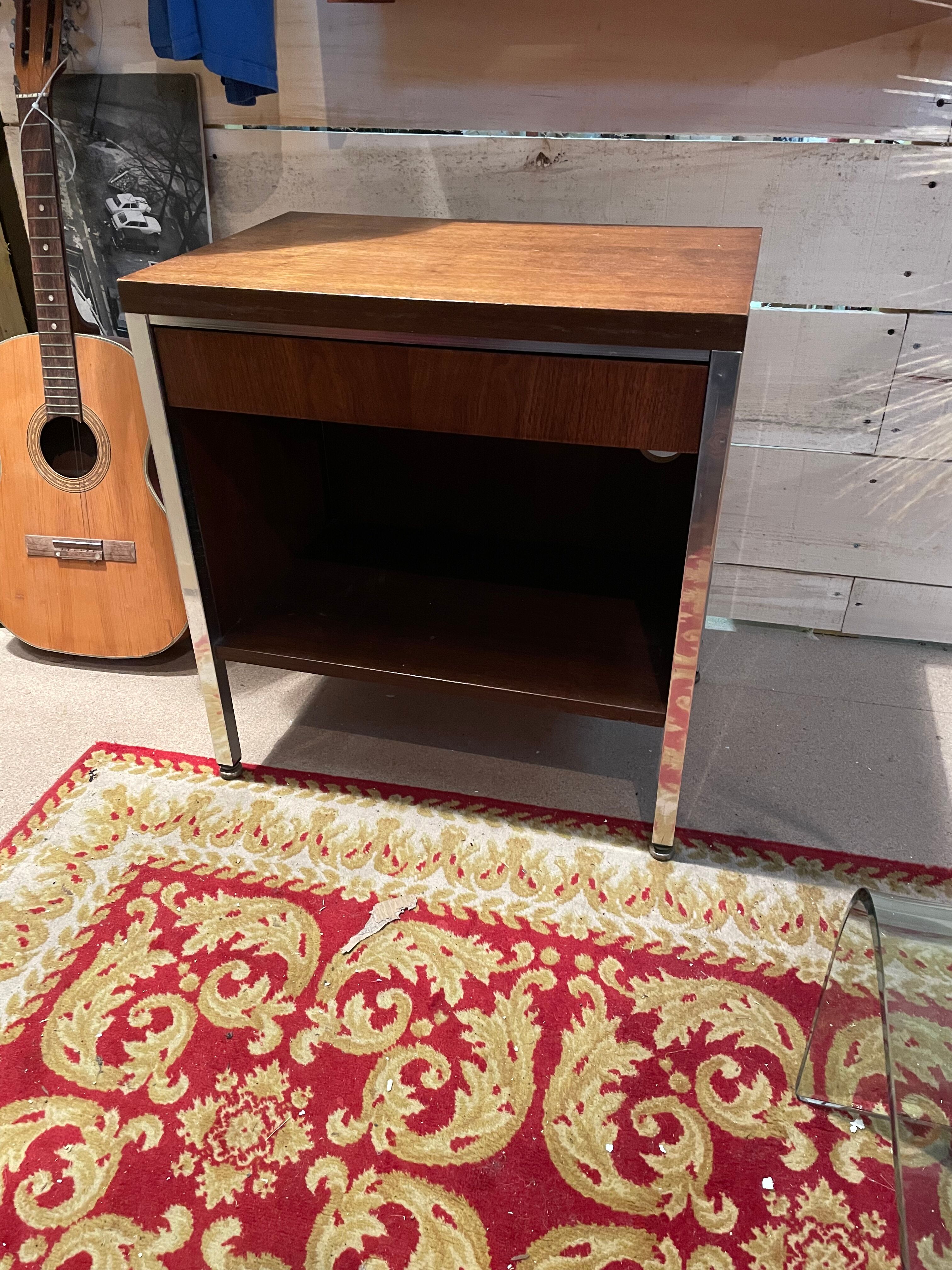 Vintage designer end table from the 60s and 70s
