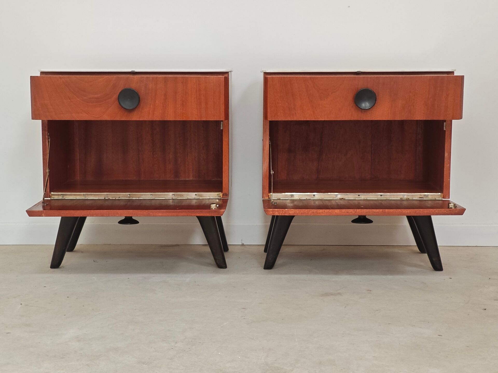 Bedside table by Jindrich Halabala for Up Zavody 1950