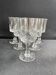 6 Baccarat Champigny wine glasses