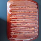 Asparagus dish in ancient Sarreguemines ceramic