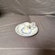 Ancien Bougeoir Porcelaine Blanc Bleu Dynastie Ming Chine