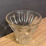 Vase en verre Art Déco Val Saint Lambert modèle ephémère série Luxval 1935