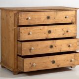 Ancienne commode à quatre tiroirs (vers 1920) #23