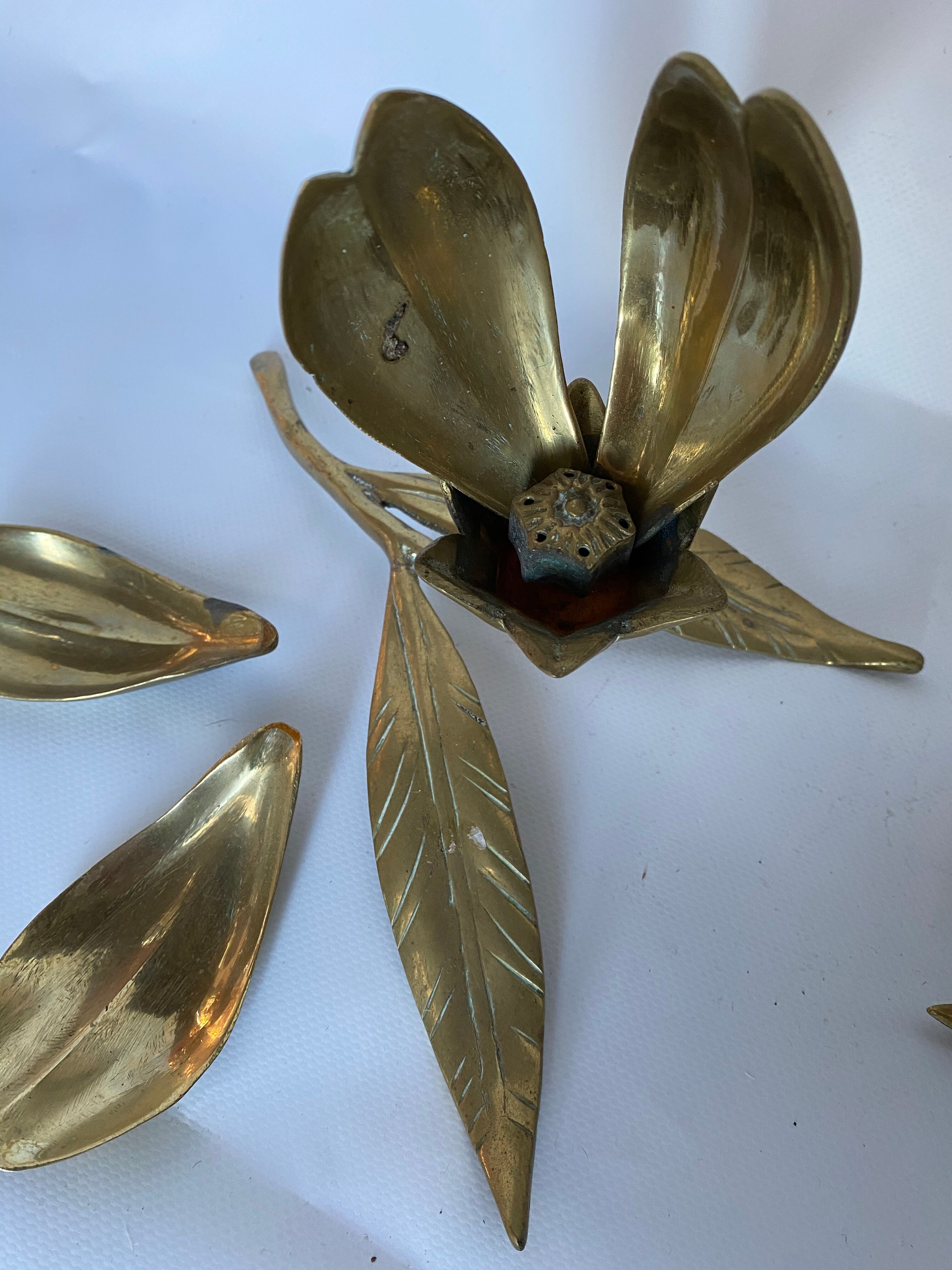 Brass flower