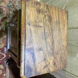 Pair of bedside tables from the Louis Philippe period in walnut.