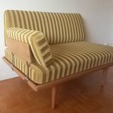 Vintage Minerva 2-seater teak sofa by Peter Hvidt and Orla Molgaard
