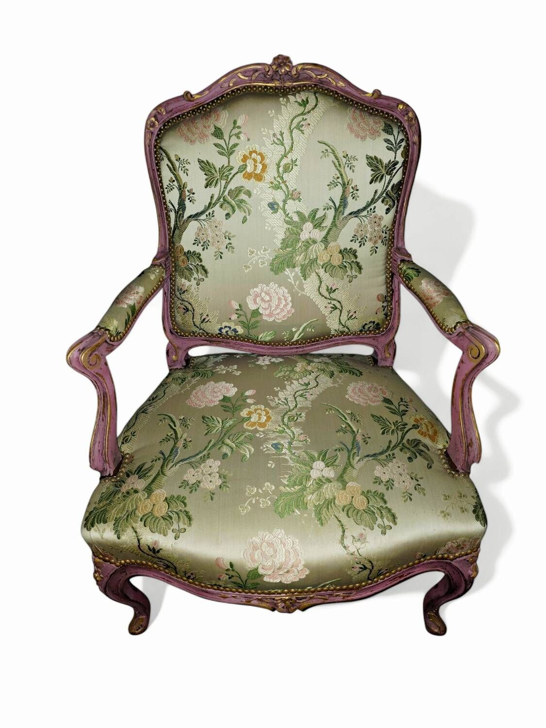 Louis XV Style Queen's Armchair - Restored and Renovated