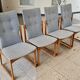 Set of 4 vintage solid wood chairs - Vamdrup 1960