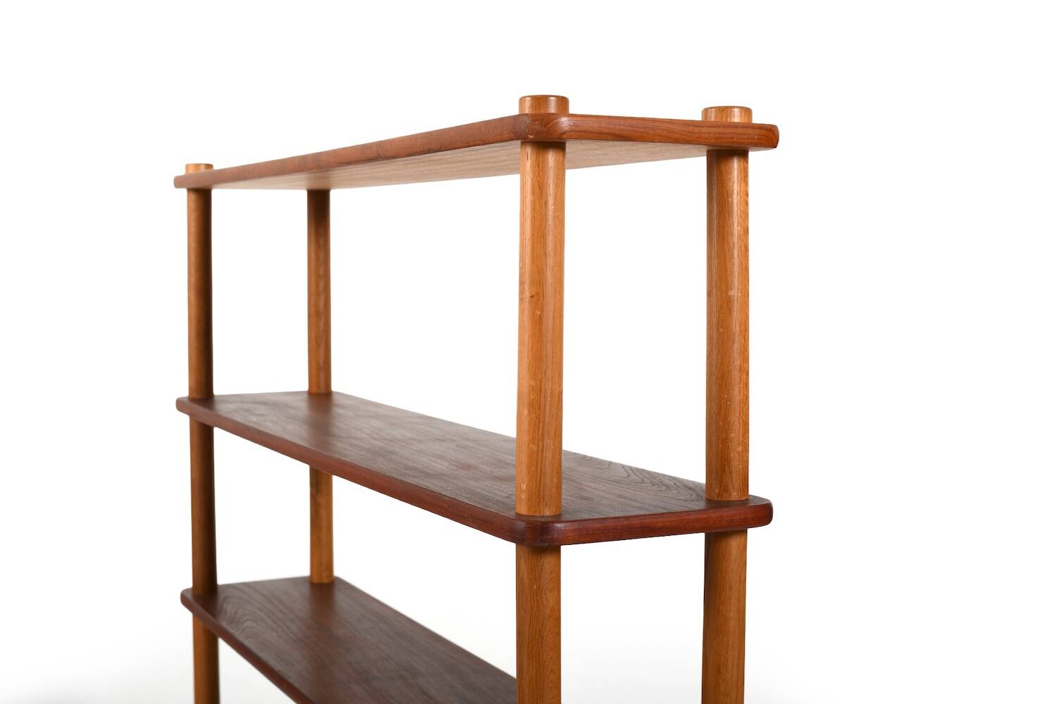 Display Shelves in Teak & Oak by Bovirke Denmark 1950s