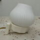 Porcelain or ceramic and art deco opaline wall light
