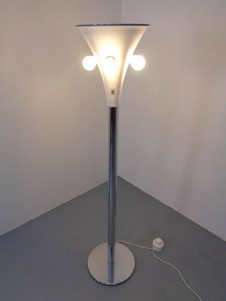 Large Space Age Floor Lamp from Staff, 1960s