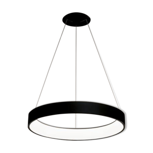 Suspension led noire,