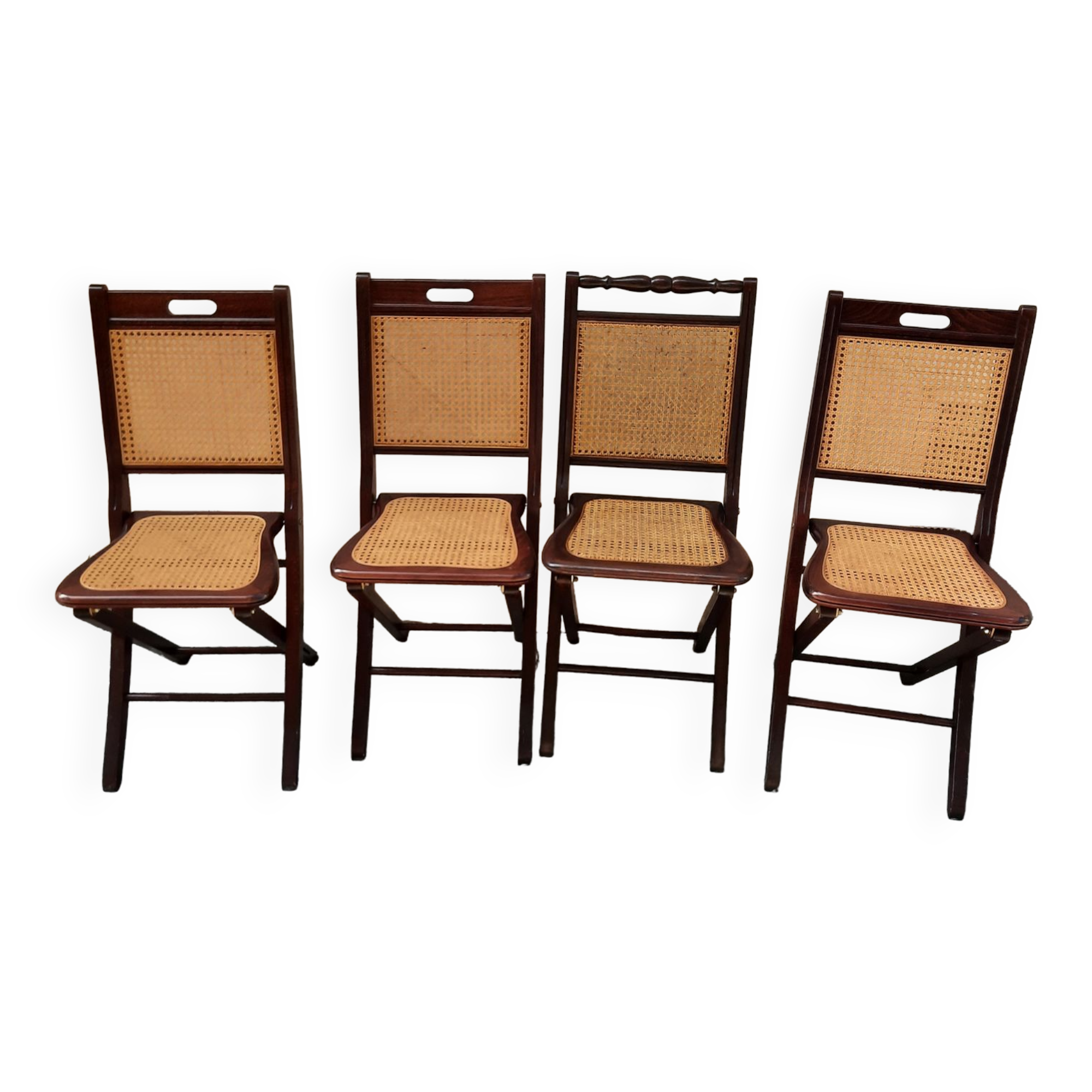 Lot de 4 chaises pliantes