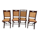 Lot de 4 chaises pliantes