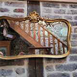Miroir doré style Louis XV