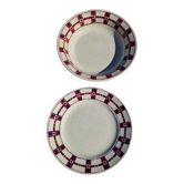 Set of 2 Round Dishes Moulin Des Loups Hamage Stuart Model