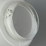 50s 60s wall lamp cellar lamp ceramic & glass Bauhaus design