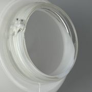 50s 60s wall lamp cellar lamp ceramic & glass Bauhaus design