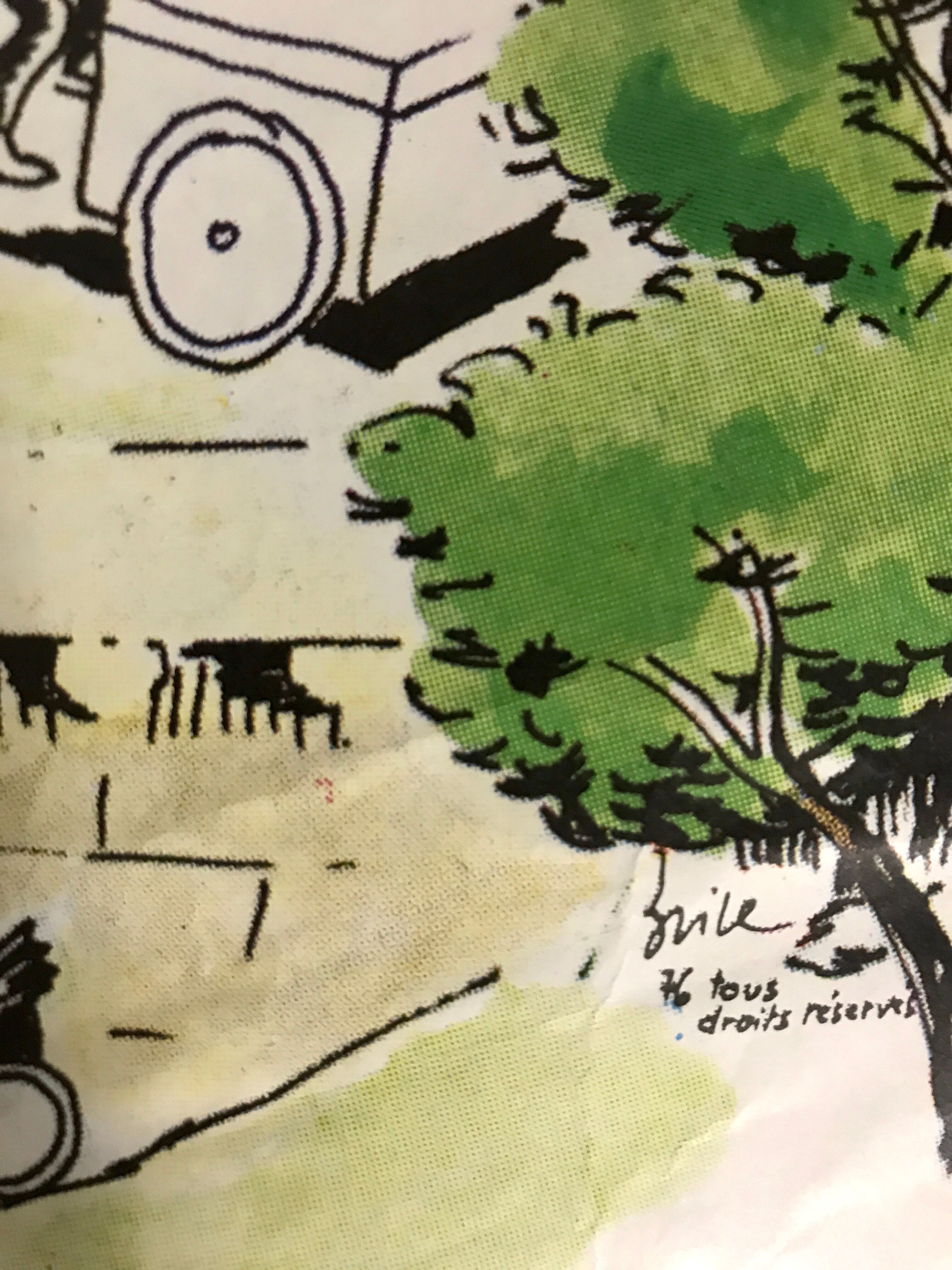 Poster of ecologist candidates René DUMONT / Brice LALONDE with Friends of the Earth in Paris 1976