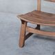 Chaise en bois basse